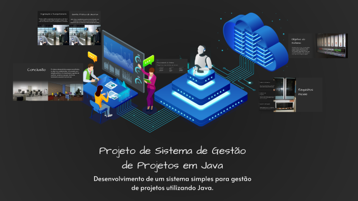 Projeto de Sistema de Gestão de Projetos em Java (Terminal) by Clara ...