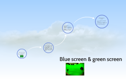 what came.first blue screen or green screen