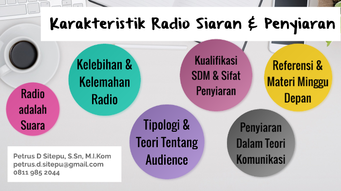 Radio Journalism Karakteristik Radio Siaran Penyiaran By Petrus Sitepu