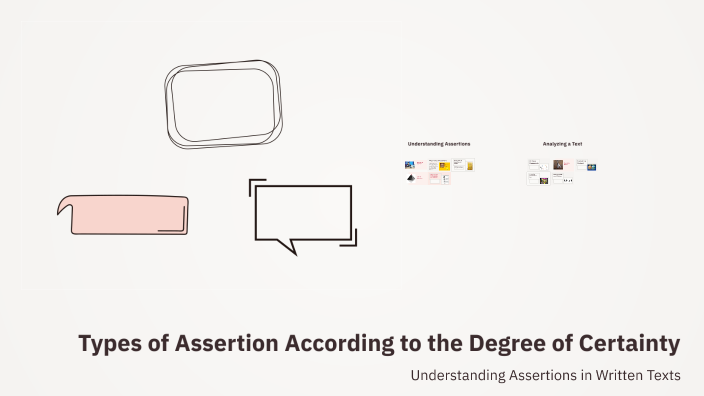 TYPES OF ASSERTION ACCORDING TO THE DEGREE OF CERTAINTY by Gladys Pam ...