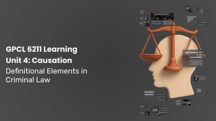 GPCL 6211 Learning Unit 4: Causation by Murray Zimbler on Prezi