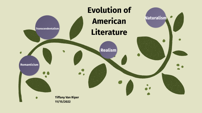 evolution of american literature essay