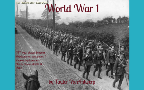 Four conditions that led to WW1 were: by Taylor VanAntwerp on Prezi