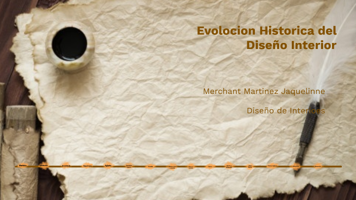 Evolución histórica del diseño interior by jaquelinne merchant on Prezi