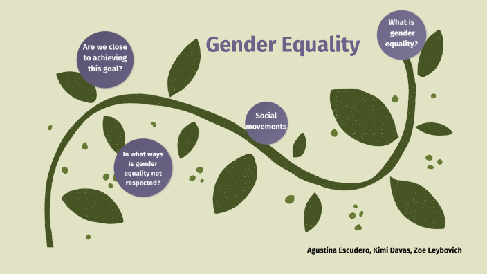 Gender Equality by Kimi Davas on Prezi