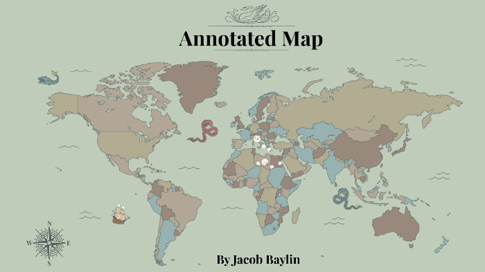 Map With Annotation Annotated Map by on Prezi