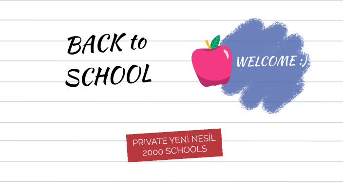 Back To School Topics For Preschool