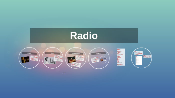 Radio By Hermann Meyerhoff On Prezi