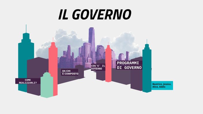 Da Chi è Composto Il Governo I programmi di Governo sono fattibili? Come realizzarli? Cos'è il