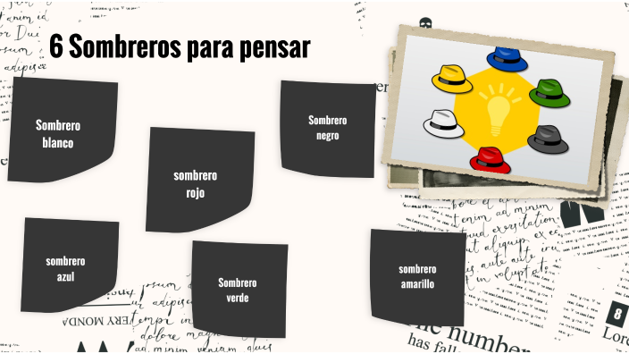 6 Sombreros para pensar by Angel Reyes on Prezi