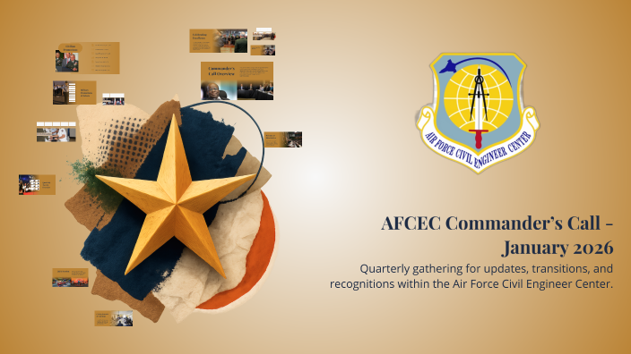 AFCEC Commander’s Call - January 2026 by Judith McGuyer Gutierrez on Prezi