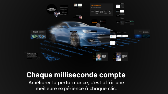 Chaque milliseconde compte by Familia on Prezi