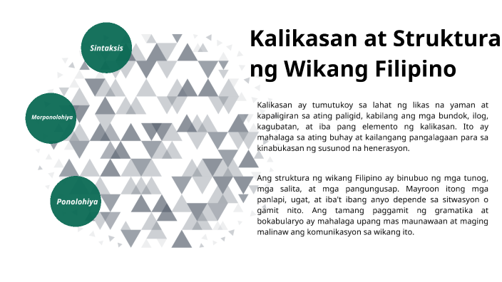 Kalikasan At Struktura Ng Wikang Filipino By Jodee Dwayne Quezon 1531