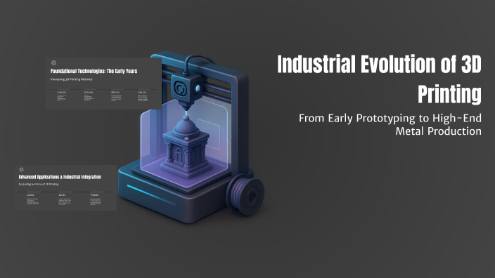 Industrial Evolution of 3D Printing by Herschel Curie Gaspar on Prezi