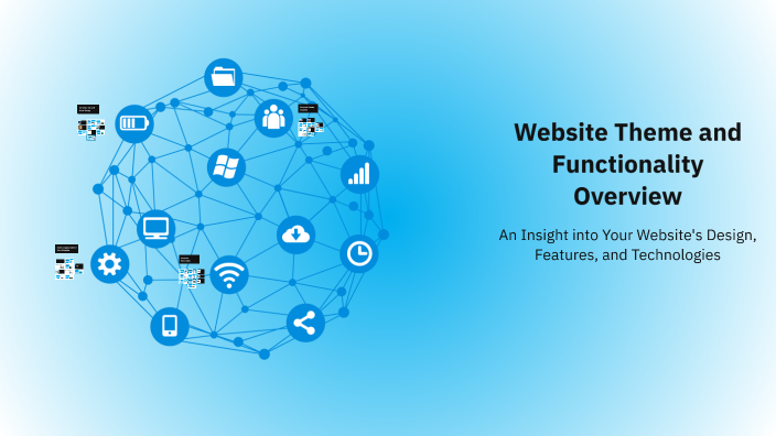 Website Theme and Functionality Overview by Satyam Mishra on Prezi