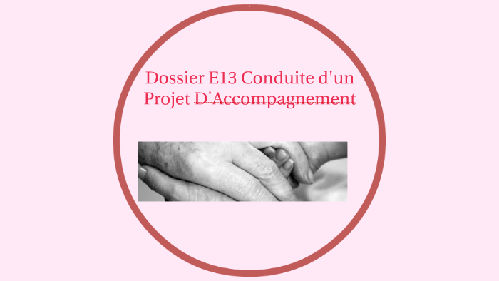 Dossier E13 Conduite d'un Projet D'Accompagnement by lucie rousseau