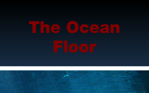 The Ocean Floor by J W on Prezi