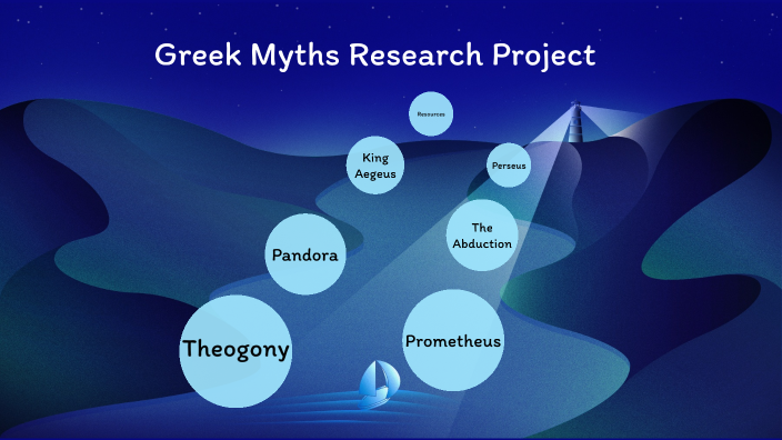 research topics about greek mythology