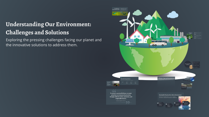Understanding Our Environment: Challenges and Solutions by BARRIENTOS ...