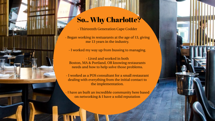 Charlotte Prospecting Plan Toast by Charlotte Berry on Prezi