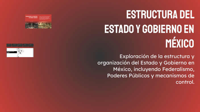 Estructura del Estado y Gobierno en México by Rubi Torres on Prezi