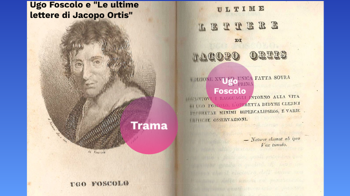 Ugo Foscolo e le ultime lettere di Jacopo Ortis by Giulia Vacca on Prezi