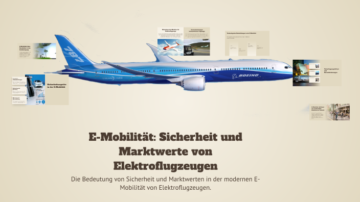 E-Mobilität: Sicherheit und Marktwerte von Elektroflugzeugen by ...