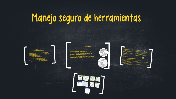 Manejo Seguro De Herramientas De Mano Y Electricas prezi.com