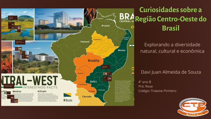 Curiosidades sobre a Região Centro-Oeste do Brasil by Mariele Almeida ...