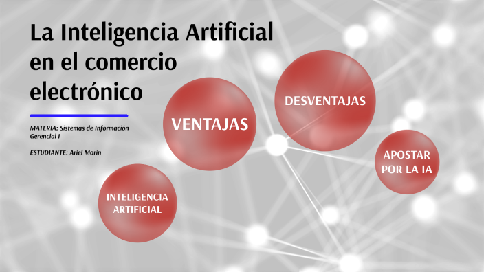 La Inteligencia Artificial en el comercio electrónico by Ariel Marin ...