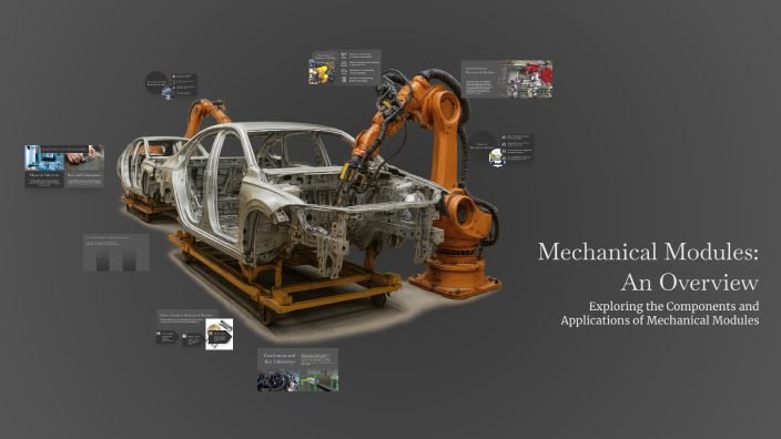 Mechanical Modules: An Overview by Fátima Buezo on Prezi