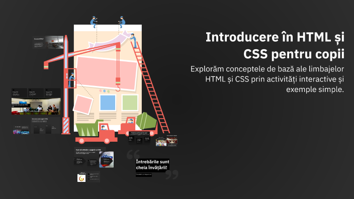 Introducere în HTML și CSS pentru copii by Maria on Prezi