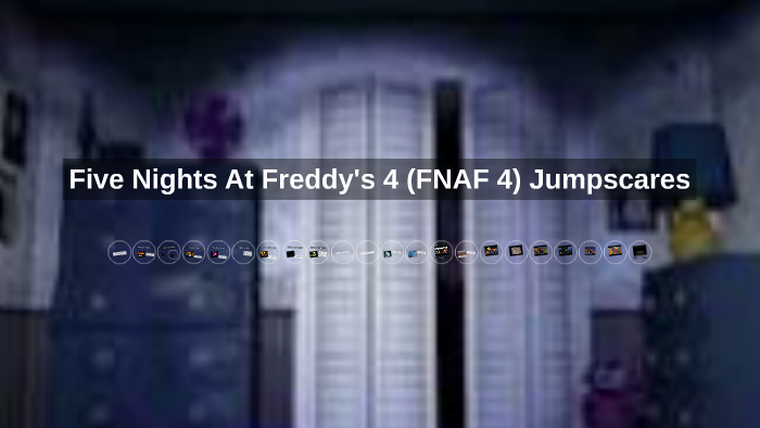 Five Nights at Freddy's 4 Plushtrap Jumpscare