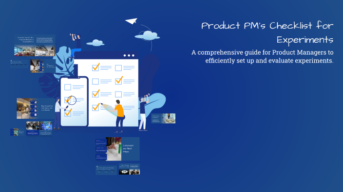 Product PM's Checklist for Experiments by Test User on Prezi