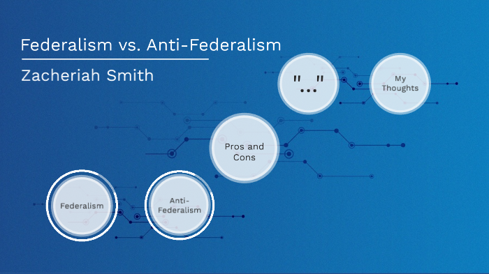 federalism vs anti federalism essay