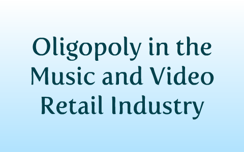music industry oligopoly