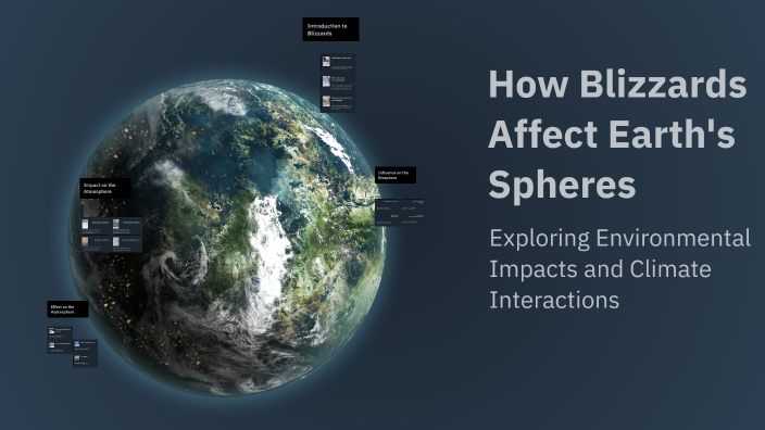 How Blizzards Affect Earth's Spheres by Gavin Fiore on Prezi