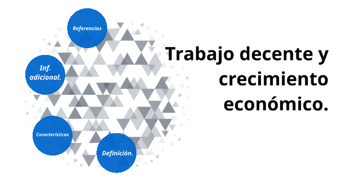 Trabajo decente y crecimiento económico. by Paulina Flores on Prezi