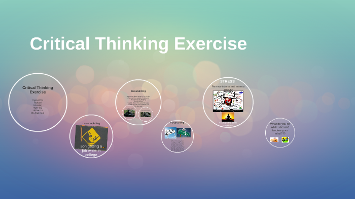 critical thinking exercise 3.5