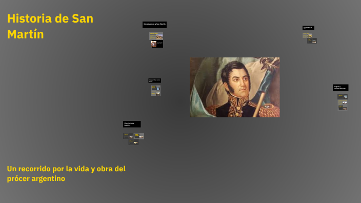 Historia de San Martín by cristiano melano on Prezi