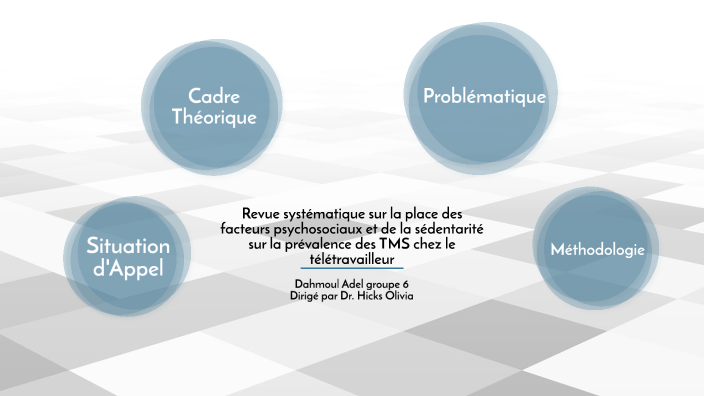 Mémoire Télétravail by Adel Dahmoul on Prezi