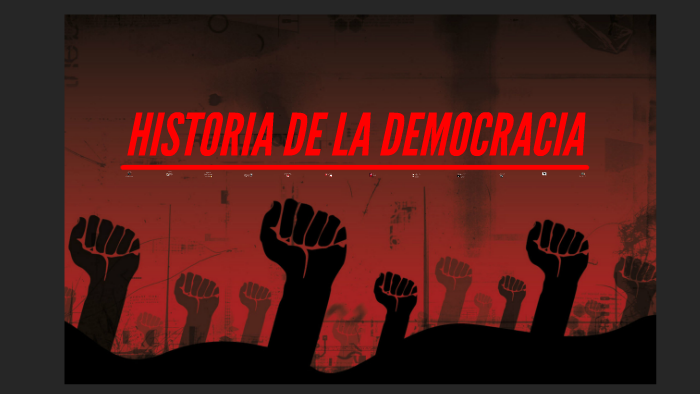 HISTORIA DE LA DEMOCRACIA by marcela gonzalez on Prezi