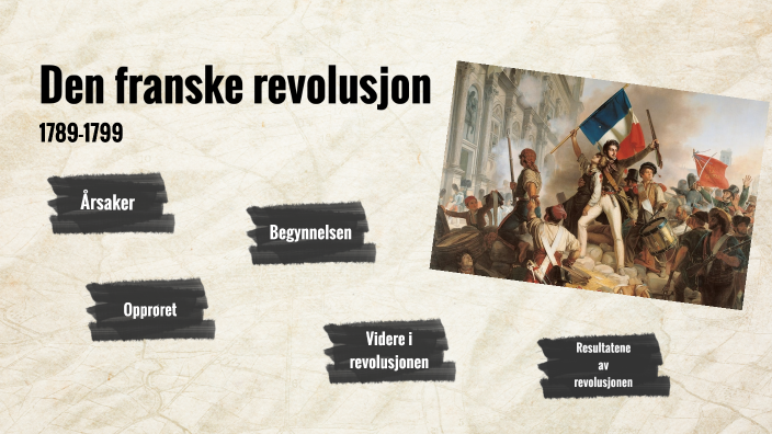 Den Franske Revolusjon By Evelinn Tveit On Prezi