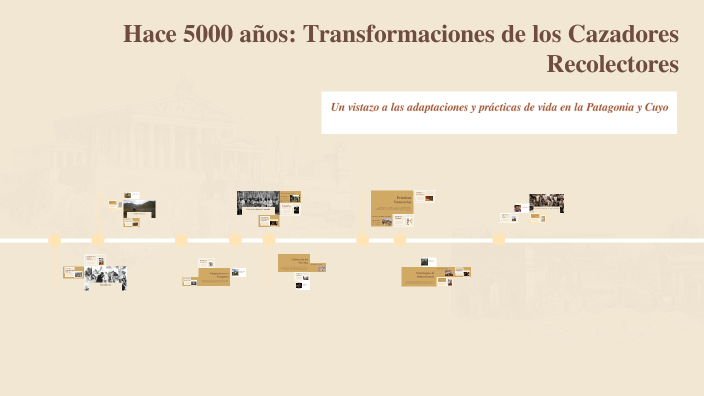 Hace 5000 años: Transformaciones de los Cazadores Recolectores by