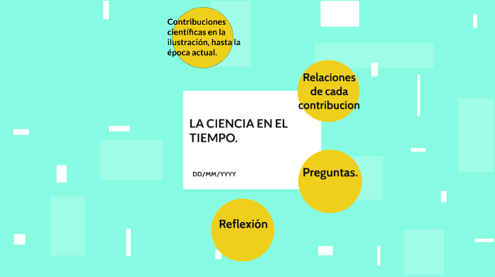 LA CIENCIA EN EL TIEMPO by Jessica Marquina on Prezi
