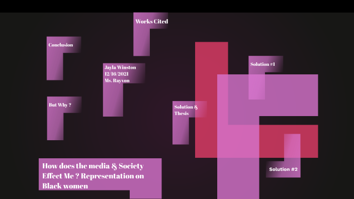 How Does The Media Represent Me Effect On Black Women By Jayla Winston