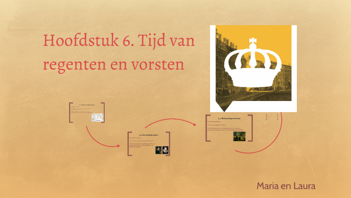 Hoofdstuk 6. Tijd van regenten en vorsten by Laura De Visser on Prezi