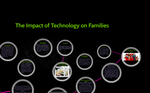 the impact of technology on family time essay