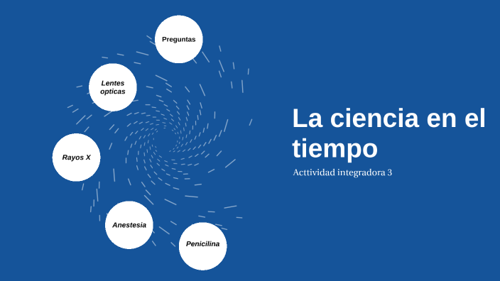La ciencia en el tiempo by Angel Cruz on Prezi