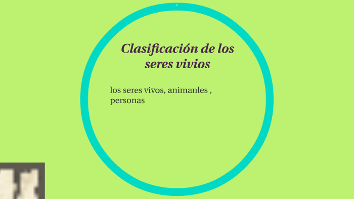 Clasificación de los seres vivios by linda Isabel Patiño Giraldo